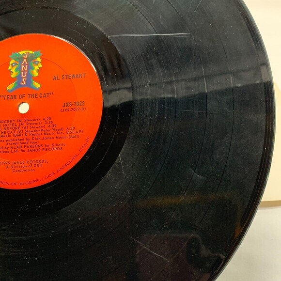 Al Stewart Year Of The Cat Record Album Vinyl LP 1976 Janus Records GRT Corp - Picture 9 of 9